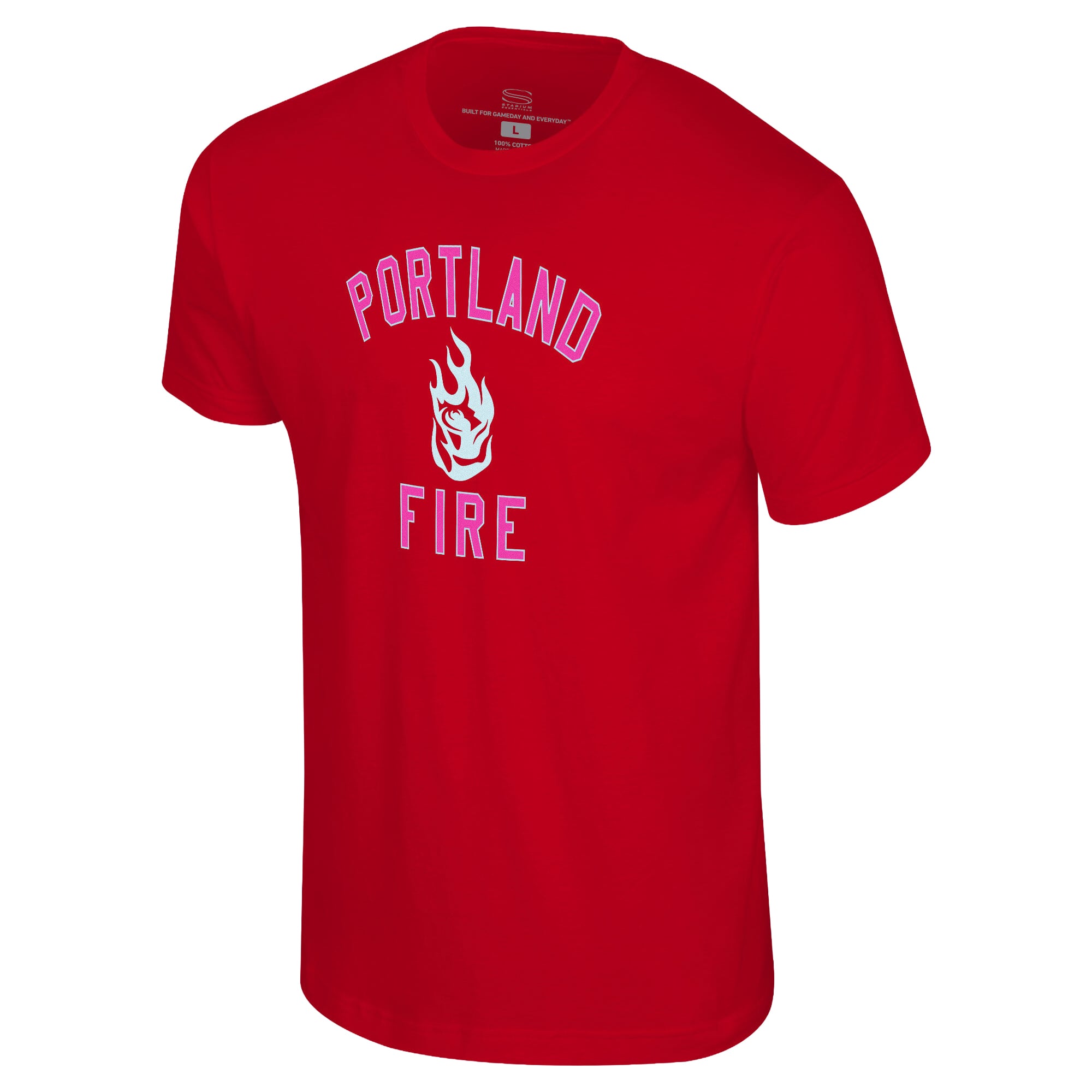 Unisex Stadium Essentials Red Portland Fire Athletic Soul T-Shirt
