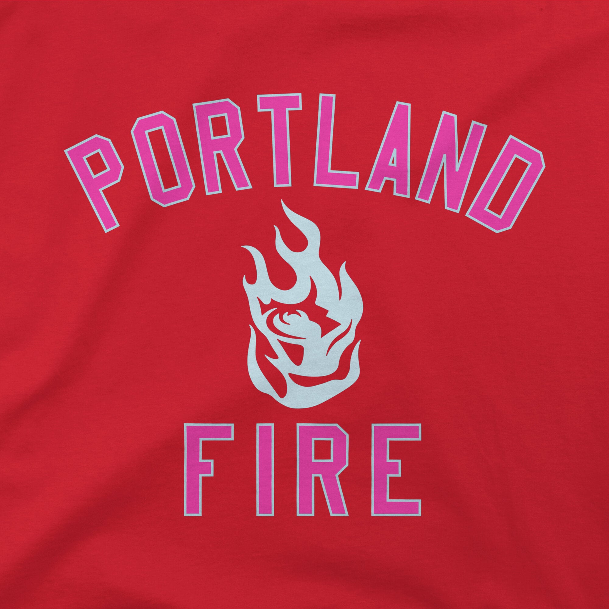 Unisex Stadium Essentials Red Portland Fire Athletic Soul T-Shirt