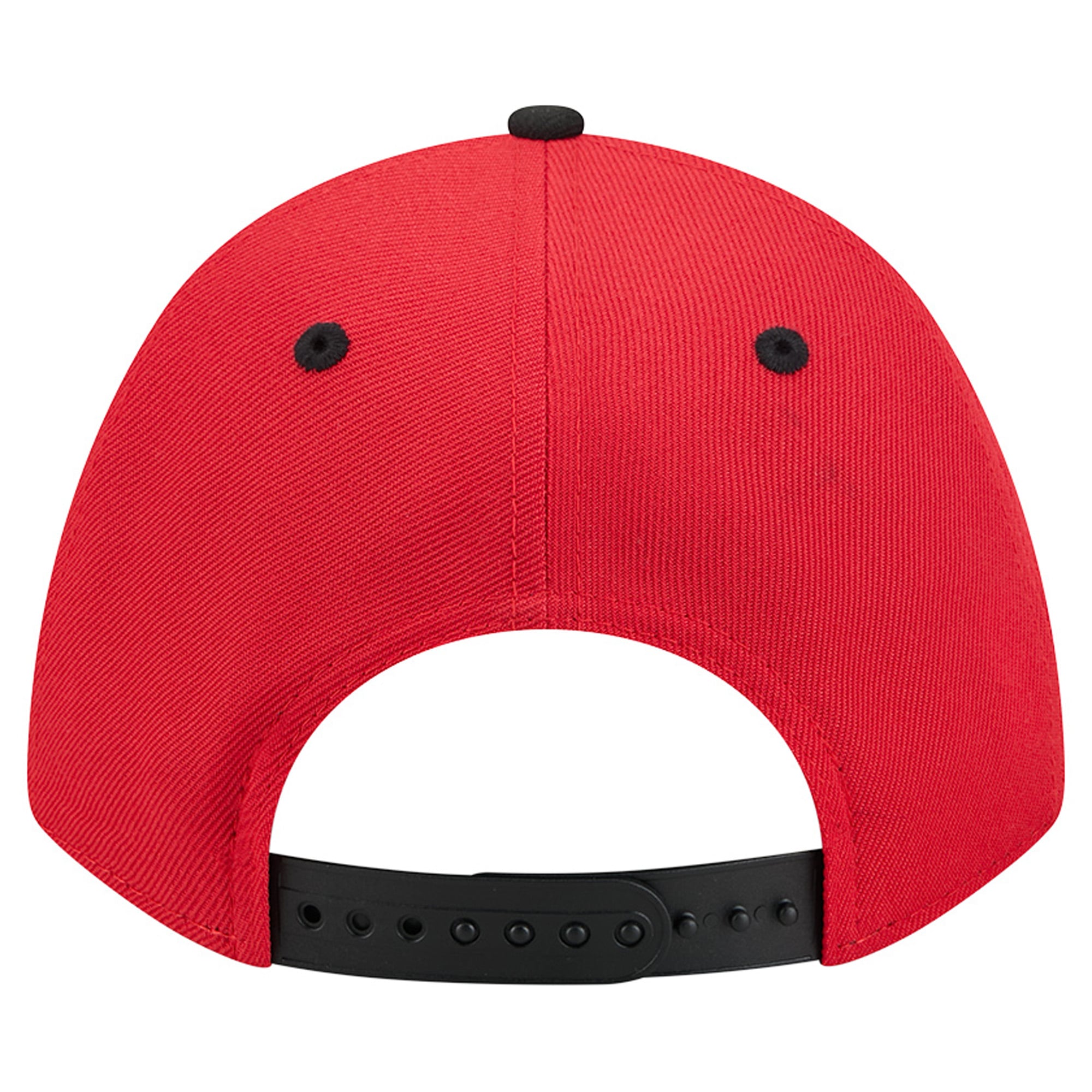 Casquette New Era rouge/noire Portland Fire Arch 9FORTY à monture A et couronne ajustable