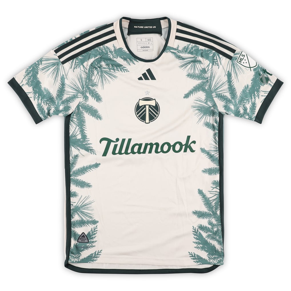 Omir Fernandez Portland Timbers Autographed Fanatics Authentic Match-Used #22 Tan Jersey from the 2025 MLS Season - Size S