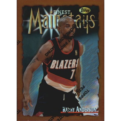 1996-97 Finest Refractors #199 Kenny Anderson B