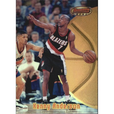 1997-98 Bowman's Best Refractors #85 Kenny Anderson