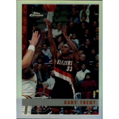 1997-98 Topps Chrome Refractors #19 Gary Trent