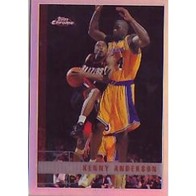 1997-98 Topps Chrome Refractors #62 Kenny Anderson