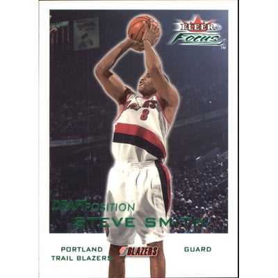 2000-01 Fleer Focus Draft Position #80 Steve Smith/100