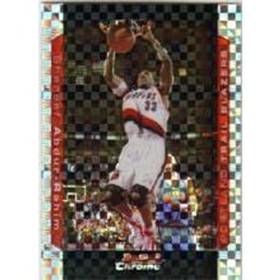 2004-05 Bowman Chrome X-Fractors #82 Shareef Abdur-Rahim