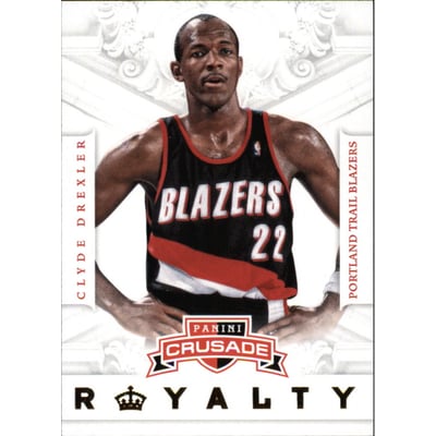 2012-13 Panini Crusade Royalty #5 Clyde Drexler