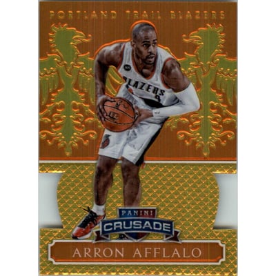 2014-15 Panini Excalibur Crusade Orange Die-Cuts #31 Arron Afflalo