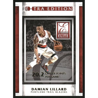 2015-16 Elite Extra Edition Production Line #2 Damian Lillard/202