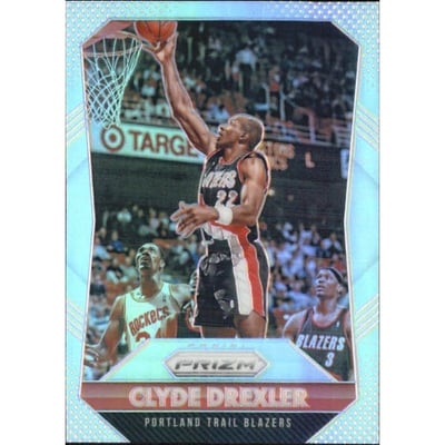 2015-16 Panini Prizm Prizms Silver #283 Clyde Drexler