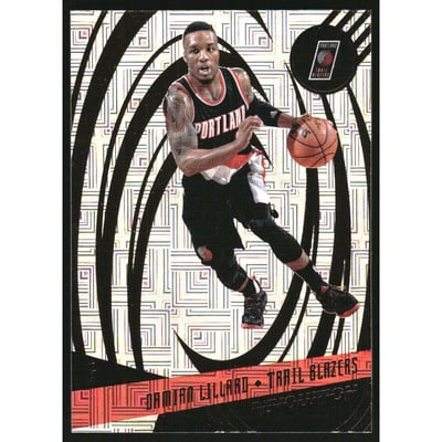 2016-17 Panini Revolution Infinite #54 Damian Lillard