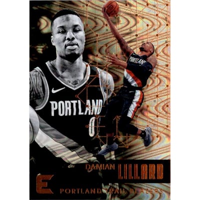 2017-18 Panini Essentials Spiral #7 Damian Lillard