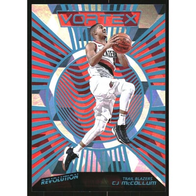 2018-19 Panini Revolution Vortex Cubic #16 CJ McCollum