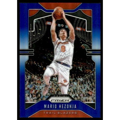 2019-20 Panini Prizm Prizms Blue #219 Mario Hezonja