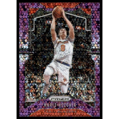 2019-20 Panini Prizm Prizms Fast Break Purple #219 Mario Hezonja