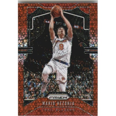 2019-20 Panini Prizm Prizms Fast Break Red #219 Mario Hezonja