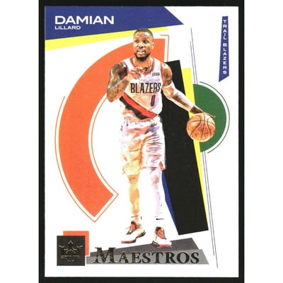 2020-21 Court Kings Maestros #8 Damian Lillard
