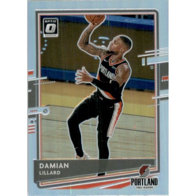 2020-21 Donruss Optic Holo #144 Damian Lillard