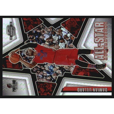 2020-21 Panini Contenders Optic All-Star Aspirations #7 Damian Lillard