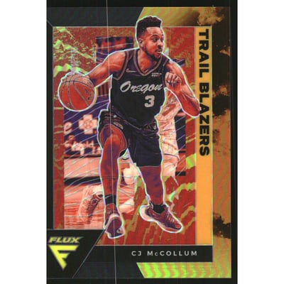 2020-21 Panini Flux Solar Eclipse #147 CJ McCollum