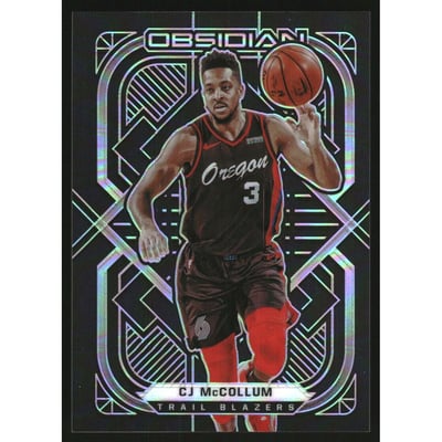 2020-21 Panini Obsidian #127 CJ McCollum