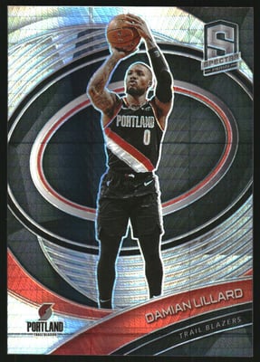 2020-21 Panini Spectra Asia #63 Damian Lillard