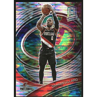 2020-21 Panini Spectra Celestial #63 Damian Lillard