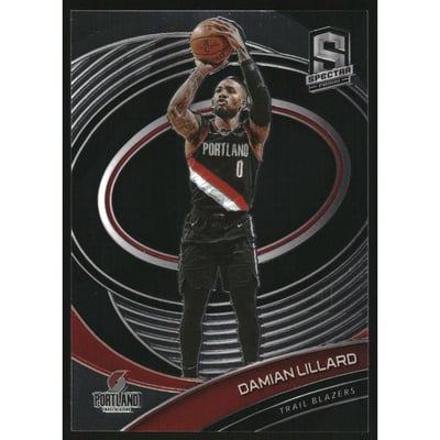 2020-21 Panini Spectra #63 Damian Lillard