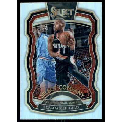 2020-21 Select Company Prizms Silver #1 Damian Lillard