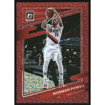 2021-22 Donruss Optic Choice Red #121 Norman Powell