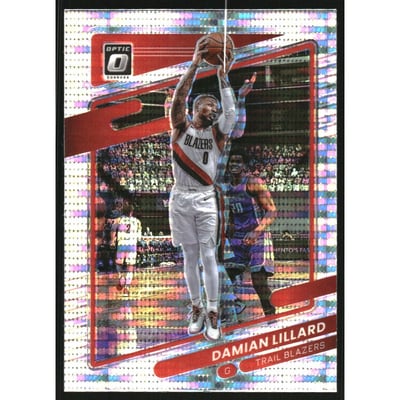 2021-22 Donruss Optic Target Box Set #118 Damian Lillard