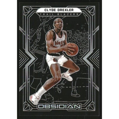 2021-22 Panini Obsidian #150 Clyde Drexler