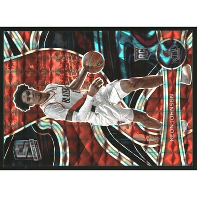 2021-22 Panini Spectra Interstellar #132 Keon Johnson