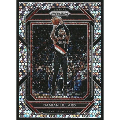2022-23 Panini Prizm Prizms Fast Break #62 Damian Lillard