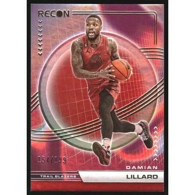 2022-23 Panini Recon Holo Red #70 Damian Lillard