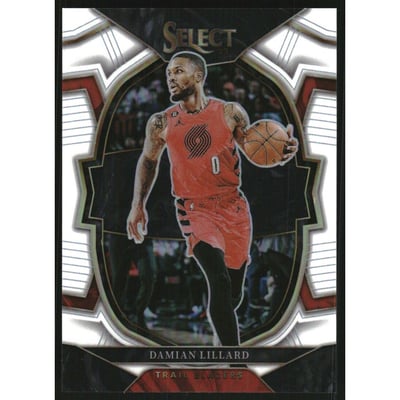 2022-23 Select Prizms White #7 Damian Lillard
