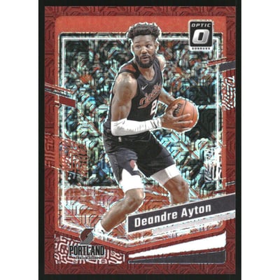 2023-24 Donruss Optic Choice Red #141 Deandre Ayton