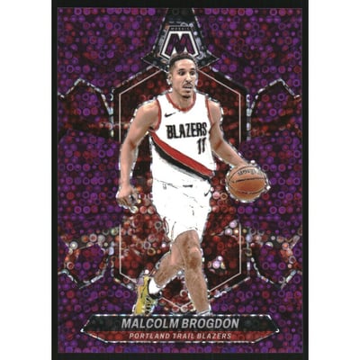 2023-24 Panini Mosaic Mosaic Fast Break Purple #190 Malcolm Brogdon