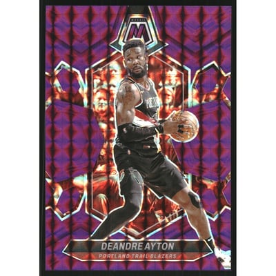 2023-24 Panini Mosaic Mosaic Purple #141 Deandre Ayton