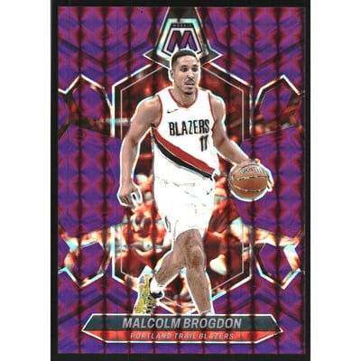 2023-24 Panini Mosaic Mosaic Purple #190 Malcolm Brogdon