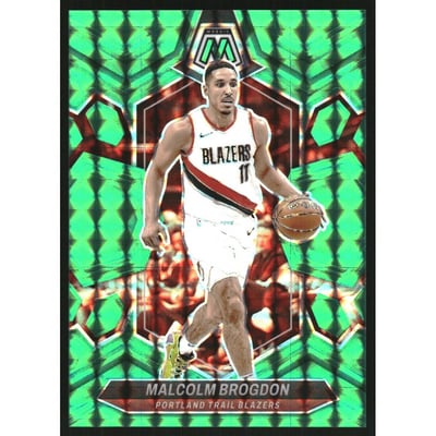 2023-24 Panini Mosaic Mosaic Teal #190 Malcolm Brogdon