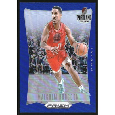 2023-24 Panini Prizm Deca Prizms Blue #33 Malcolm Brogdon