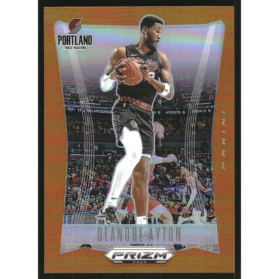 2023-24 Panini Prizm Deca Prizms Orange #297 Deandre Ayton