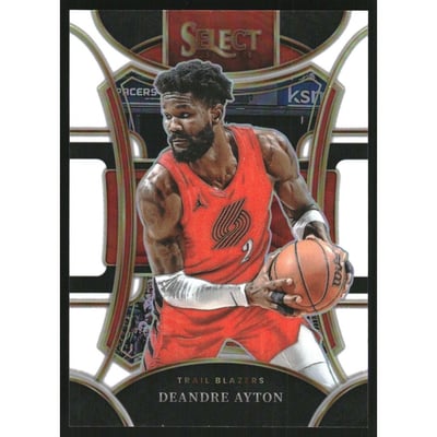 2023-24 Select Prizms White #390 Deandre Ayton