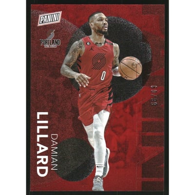 2023 Panini National Convention Red #42 Damian Lillard