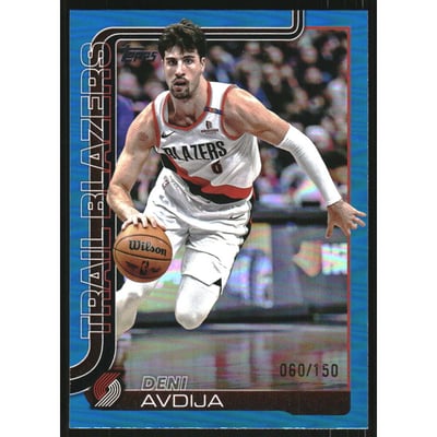2025-26 Topps Blue Rainbow #125 Deni Avdija