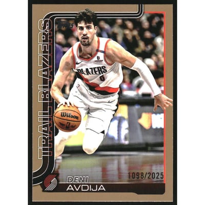 2025-26 Topps Gold #125 Deni Avdija