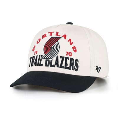 Casquette ajustable Portland Trail Blazers '47 Arcitext Hitch - Naturel