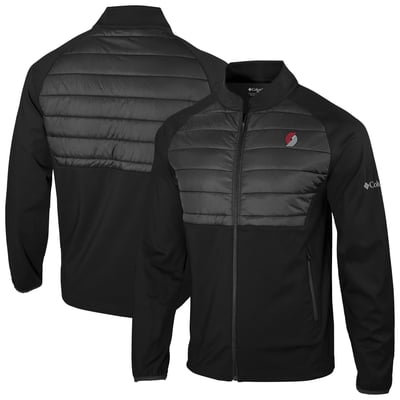  Portland Trail Blazers Columbia Omni-Wick In The Element Full-Zip Jacket - Black