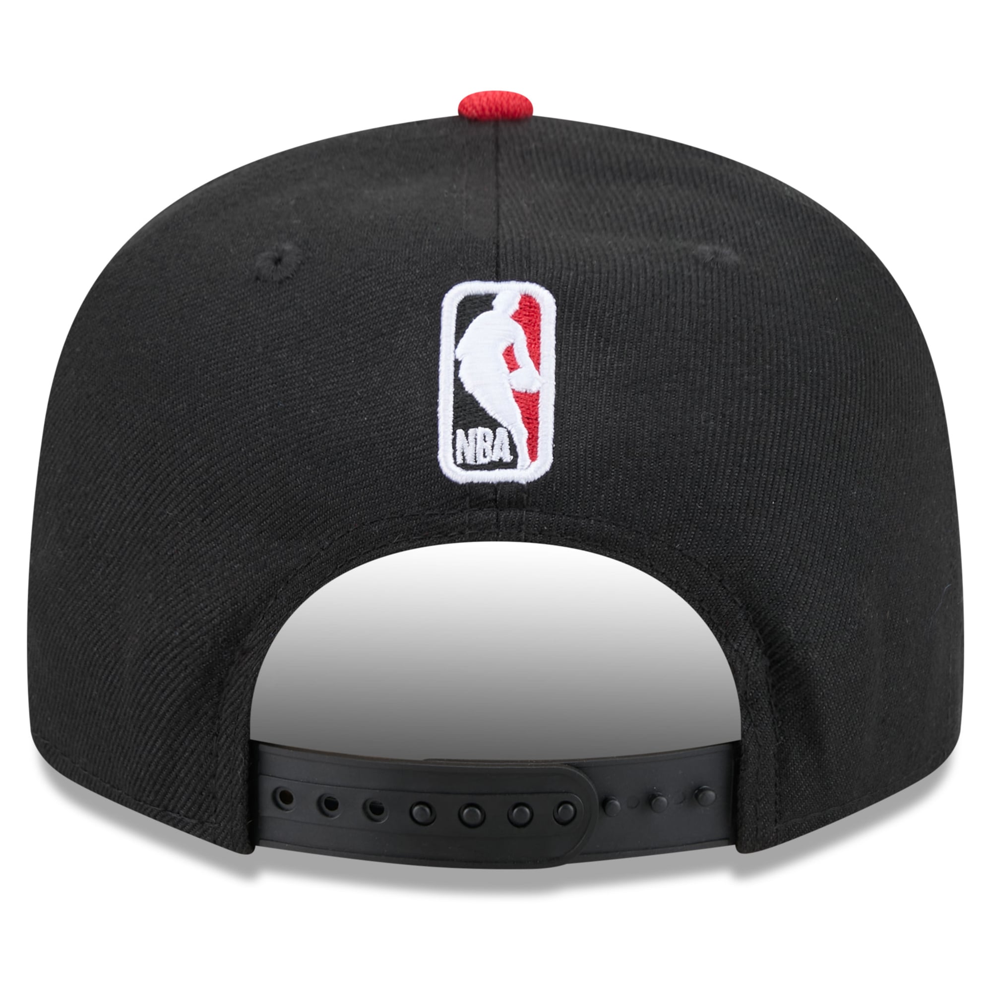 Men's New Era  Black Portland Trail Blazers Two-Tone 9FIFTY Snapback Hat